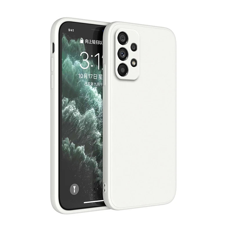 Coque de téléphone d'origine en silicone pour Samsung Galaxy, coque de protection pour appareil photo, A13, A23, A33, A53, A73, 5G, 256, 4G, 5G