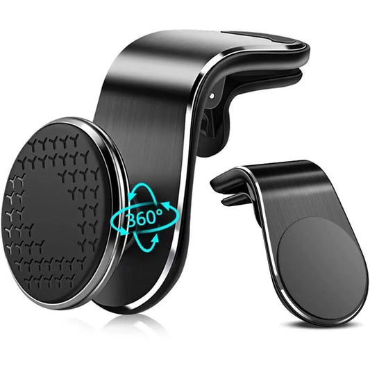 Support Magnétique de Téléphone Portable pour Voiture, réinitialisation de Ventilation, Rotation, GPS, Xiaomi Red Mi Huawei Samsung